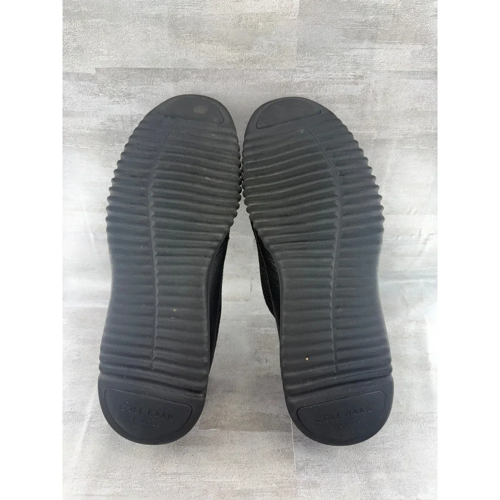 Cole Haan 2.ZEROGRAND Stitchlite Oxford Black Knit Shoes C28383 Men Sz 11.5 M